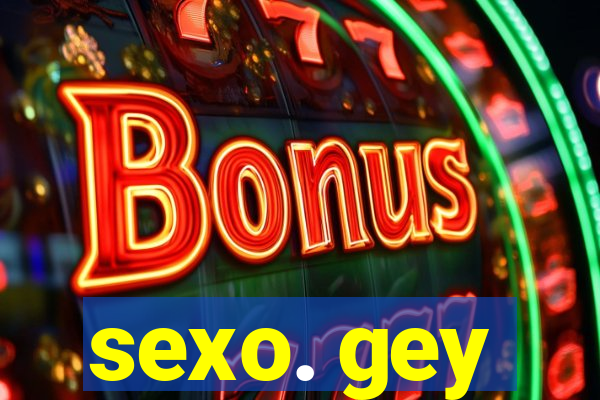 sexo. gey